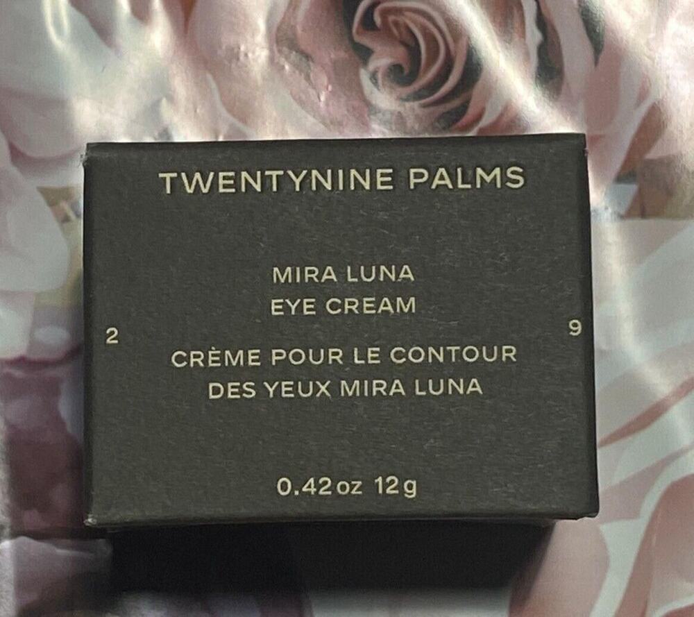 Twentynine Palms Mira Luna Eye Cream 0.42oz Full Size Vegan Cruelty Free NIB